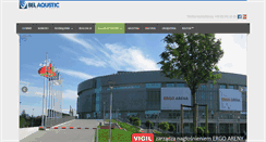 Desktop Screenshot of bel-aqustic.com.pl
